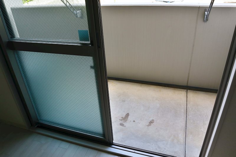シェリールコート ベランダ