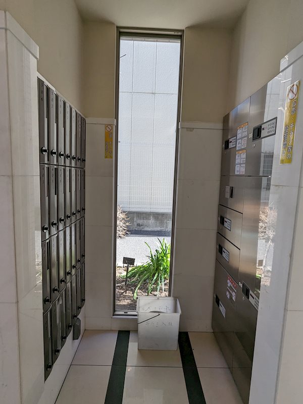 サンセジュール メール、宅配Box
