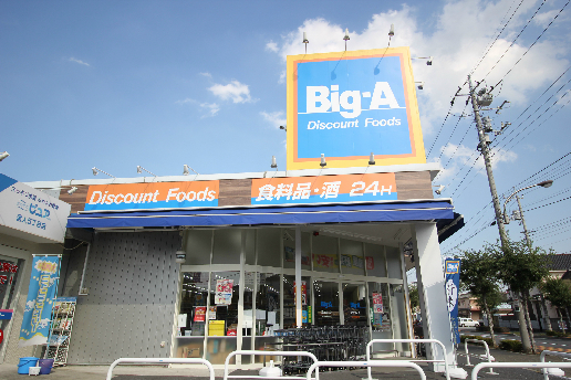 アルバグランデ スーパー：Big･A(ﾋﾞｯｸﾞ･ｴー) 足立舎人店　247m