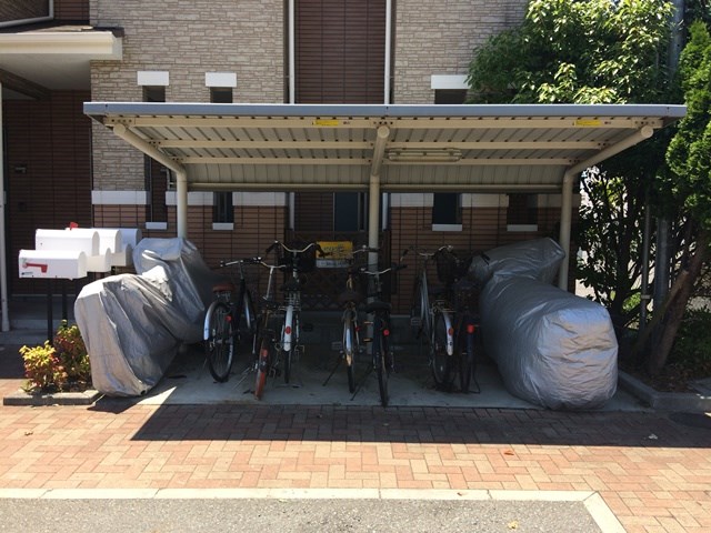 アプライズ 駐輪場